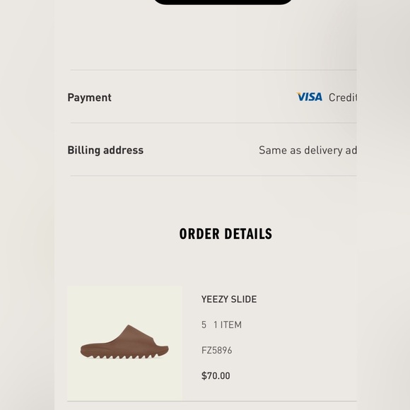 Yeezy Slides (Flax) NWT - Picture 4 of 13